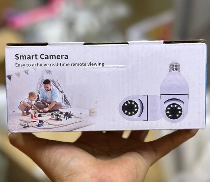 FOCO CÁMARA 360° ESPÍA SMART WIFI HD