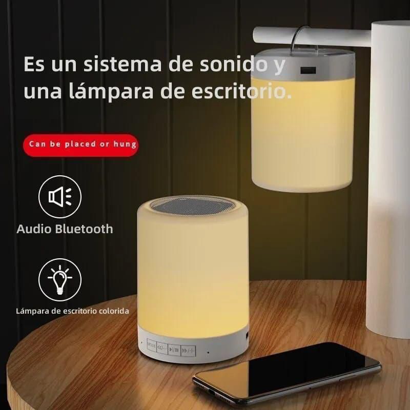 PARLANTE LAMPARA TOUCH PORTÁTIL CON LUZ