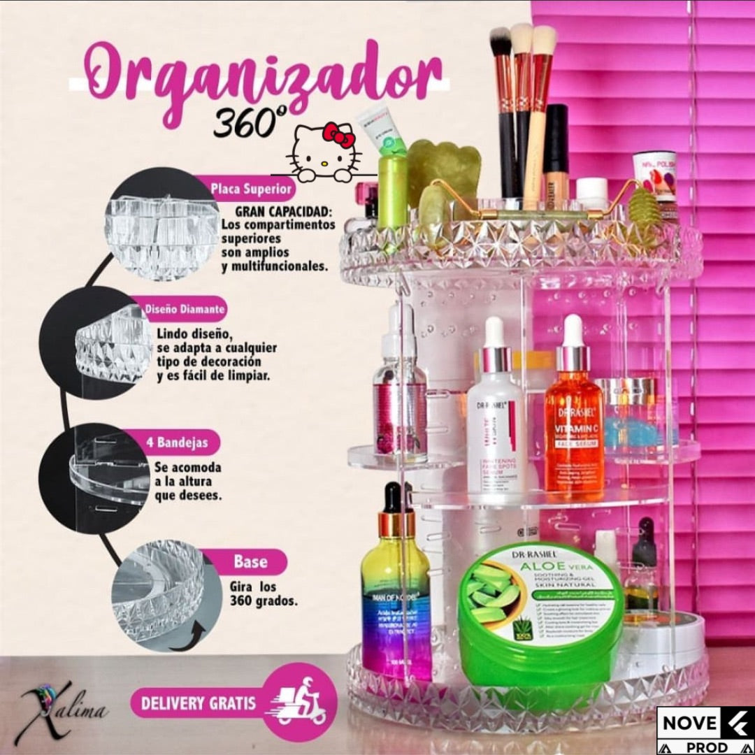 ORGANIZADOR 360 GRADOS GIRATORIO