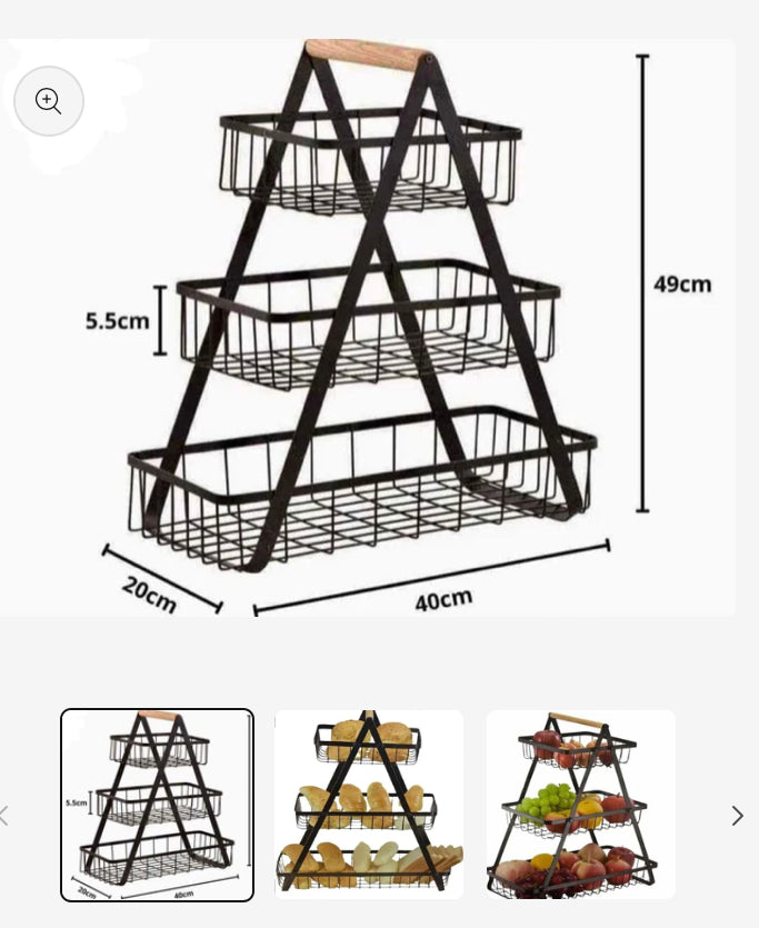 Frutero 3 niveles